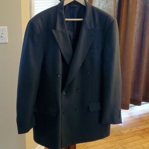 NICK HILTON hand tailor men's blazer/ sz 44 L